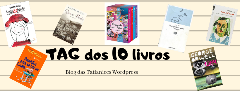 TAG dos 10 livros