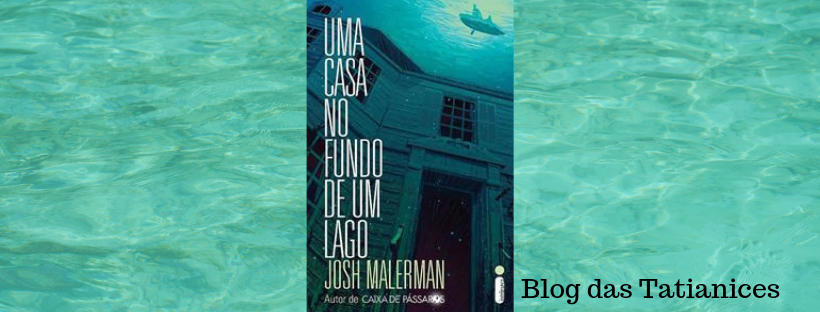 uma casa no fundo de um lago