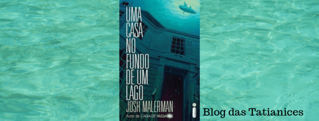 uma casa no fundo de um lago