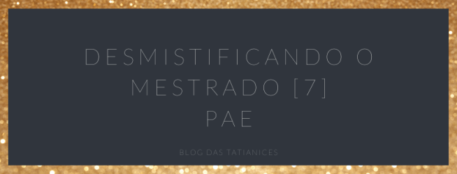 Desmistificando o mestrado [7]